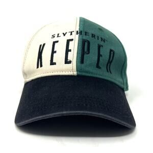 Harry Potter Slytherin Keeper Hat Quidditch Universal Studios Wizarding World